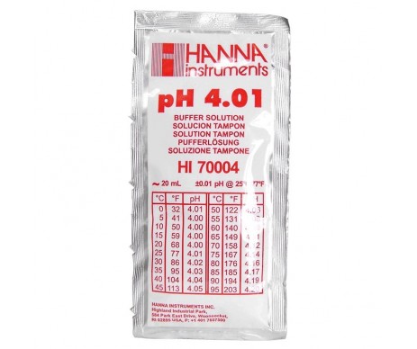 Hanna pH Eichlösung 4.01 20ml Beutel