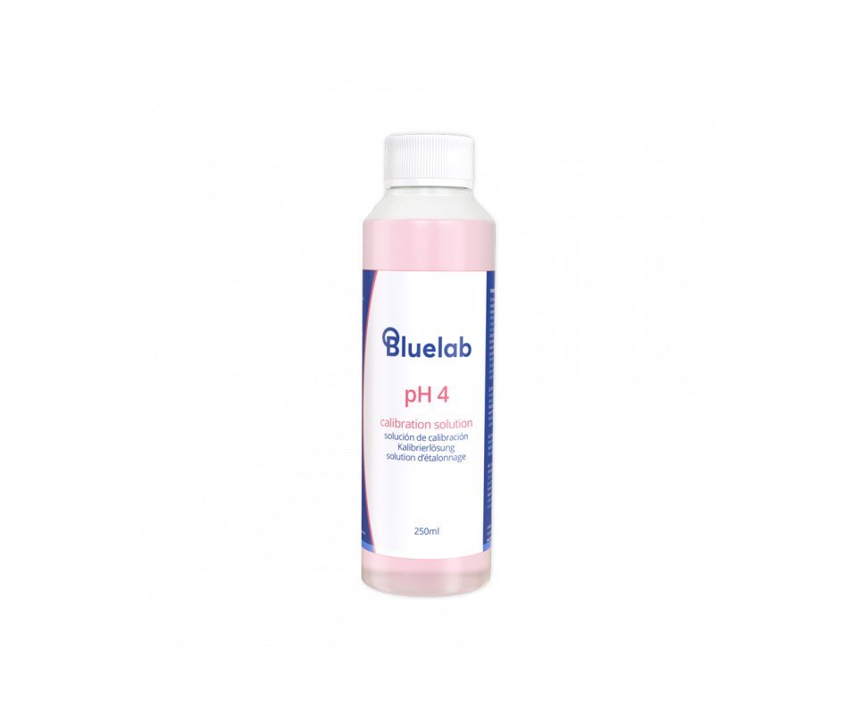 bluelab pH-Eichlösung pH 4