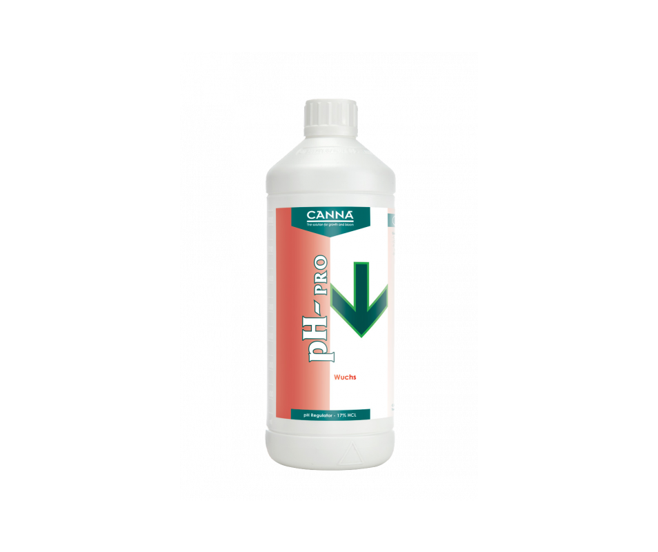 CANNA pH- Wuchs Pro, 3 % Salpetersäure, 17 % Salzsäure, 1 L